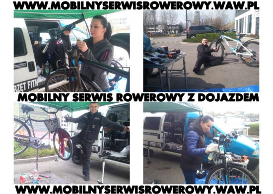 Rowery Konstancin Warszawa Naprawa Serwis Mobilny Serwis Z Dojazdem |  ROWEROWA POMOC DROGOWA-24h | 