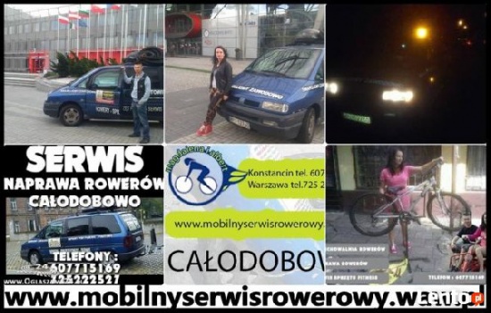 Mobilny Serwis Rowerowy---Pogotowie Rowerowe Magdy i Alberta---NAPRAWIAMY WSZYSTKIE TYPY ROWERÓW