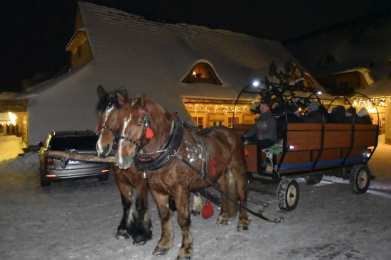 Pakiet sylwestrowy Juhas&amp;Spa z kuligiem w Korbielowie 5dni BB