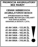 ceny akumulatorów Bosch-Hart