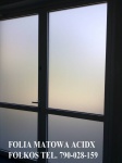 folia matowa