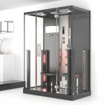 Kabina prysznicowa z funkcją pary i sauną infrared