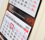 kalendarz trójdzielny