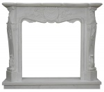 kominek francuski marmurowy kominek w stylu francuskim