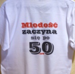 koszulka na urodziny