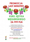 KURS JĘZYKA WĘGIERSKIEGO 