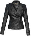 Kurtka Damska Ramoneska Frędzle Odpinane #97 FASHIONAVENUE