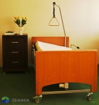 Łóżko rehabilitacyjne SWING z funkcją przechyłu bocznego