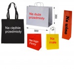 Nadruki na torbach papierowych