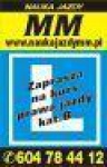 nauka jazdy MM
