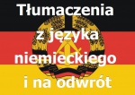 NIEMIECKI - TŁUMACZENIA