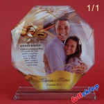 Pamiątka dla taty oraz mamy od Młodej Pary