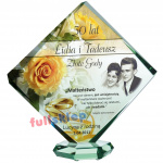 Prezent na Urodziny Jubileusz Imieniny ze zdjęciem jubilatki