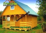 Producent Domków "Zylajek" oferuję nowy piętrowy domek 16m2