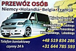 Przewóz osób, busy do Holandii, Sierpc