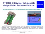 Seawater Submersible GM Detector