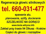 spawanie głowic aluminiowych obróbka szlifowanie