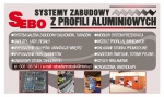 Systemy zabudowy z profili Aluminiowych