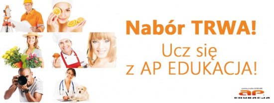  AP EDUKACJA -TA SZKOŁA JEST DLA CIEBIE  NABÓR LATO 2015 TRWA!
