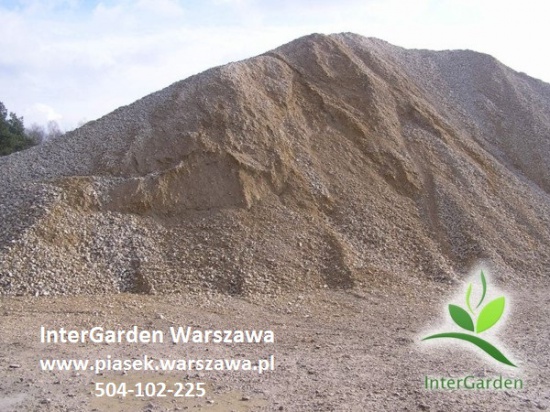 Piasek rzeczny płukany, sortowany, kopalniany, żwir 2-16 32-63 mm