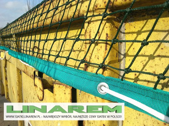 Producent siatki na kontenery. Produkcja siatek na przyczepy.