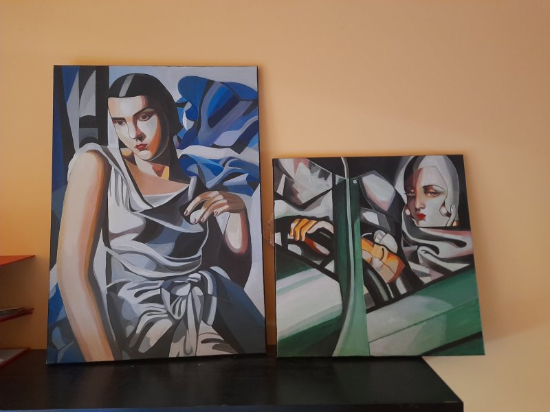 Sprzedam obrazy Tamara Łempicka interpretacje