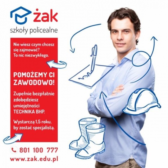 Zostań Specjalistą ds. BHP w 1,5 roku ZA DARMO ! 