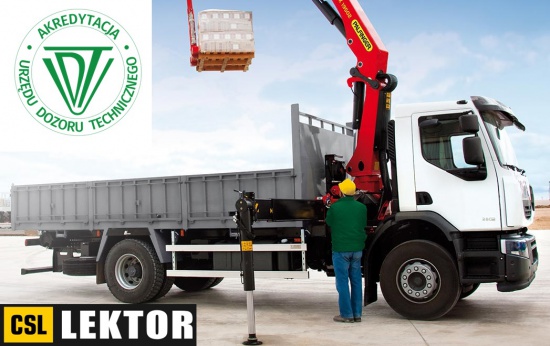 Kursy UDT na dźwigi, żurawie stacjonarne, HDS - 04.11.2016